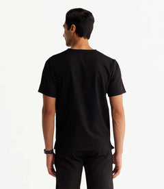 K-Performance V-Neck Men Scrub Set -Black