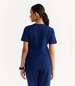 K-Performance V-Neck Women Scrub Set – Navy Blue
