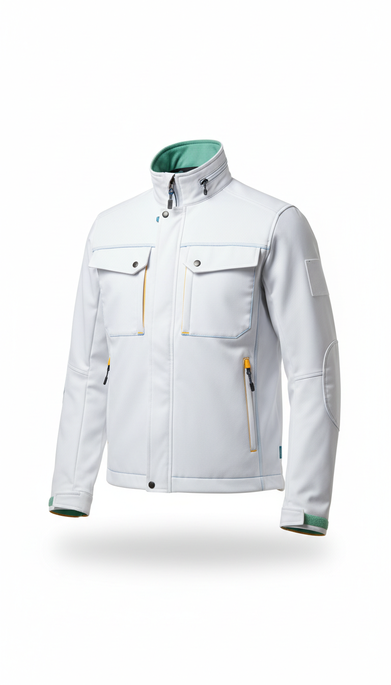Precision Utility Jacket—Pristine White
