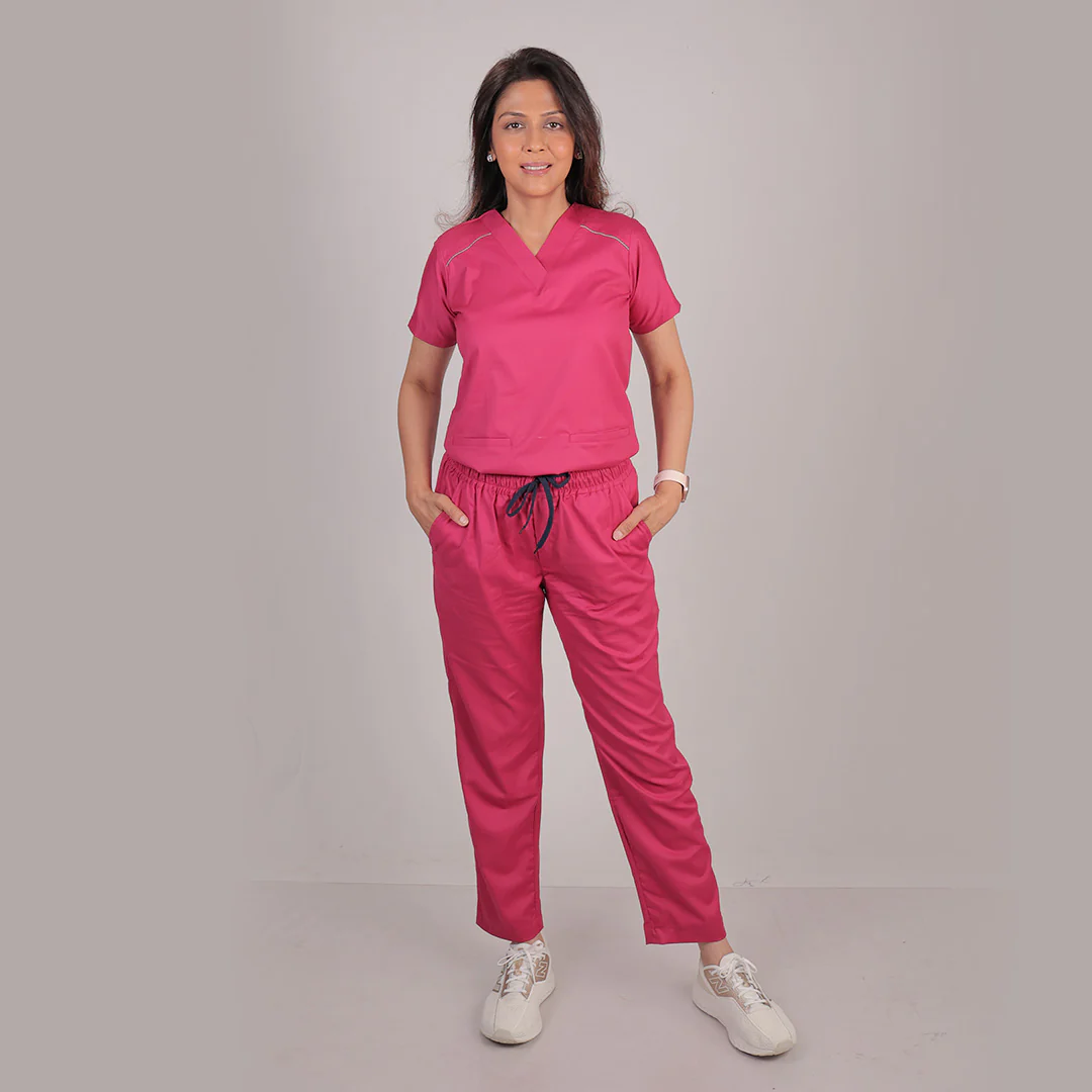 Kalvantis Apex Women's Scrub Set - Pink