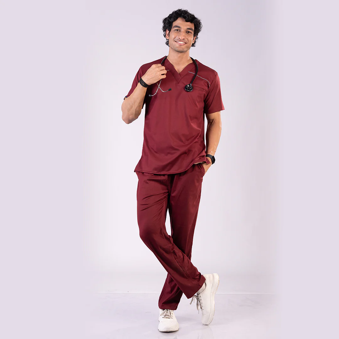 Kalvantis Apex Scrub Set - Maroon