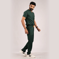 Kalvantis Core Men's Scrub Set - Forest Green