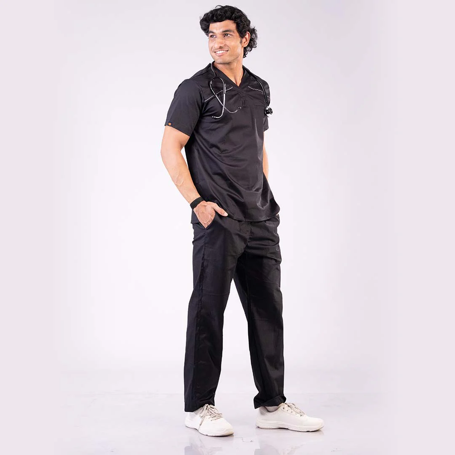 Kalvantis Apex Scrub Set - Black