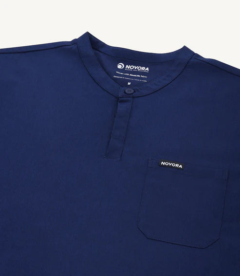 K-Performance Mandarin Men Scrub Set – Navy Blue