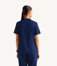 K-Performance Mandarin Women Scrub Set – Navy Blue